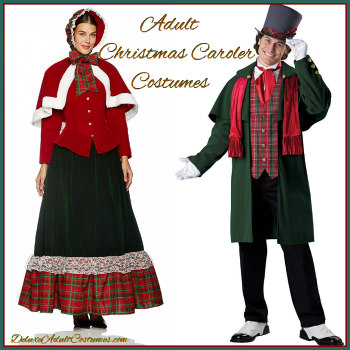christmas caroler costumes